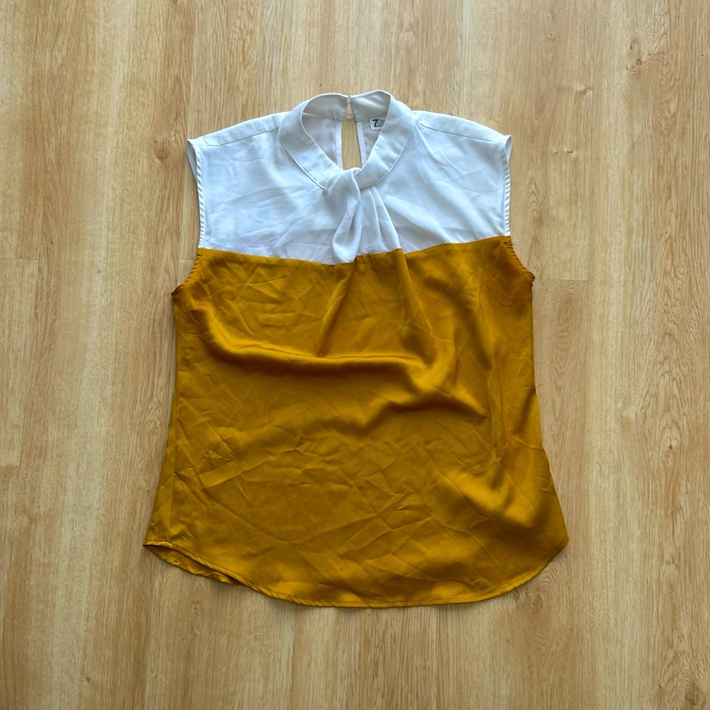 Two Toned Blouse
